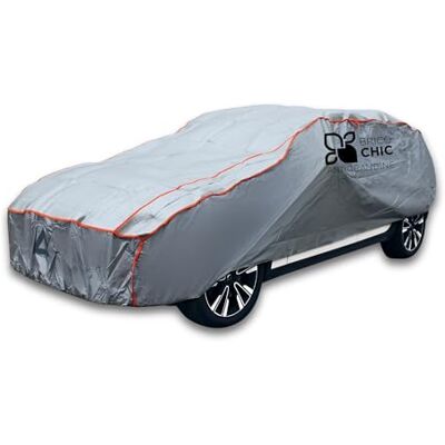 Brico Chic M/L Cubierta para coche gris - Cubierta de automóvil Brico Chic M/L Cubierta para coche gris - Cubierta de automóvil