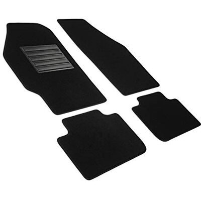 MTM MDM - SP-963 - Velour - Negro - Car mats MTM MDM - SP-963 - Velour - Negro - Car mats