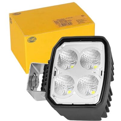 Hella Luz de Trabajo 12V 24V Haz de Luz Amplio - Luz de Trabajo Hella Luz de Trabajo 12V 24V Haz de Luz Amplio - Luz de Trabajo