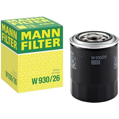 Filtro de Aceite Mann-Filter W 930/26 - Hyundai, Kia, Enroscar, 94mm Diámetro Filtro de Aceite Mann-Filter W 930/26 - Hyundai, Kia, Enroscar, 94mm Diámetro