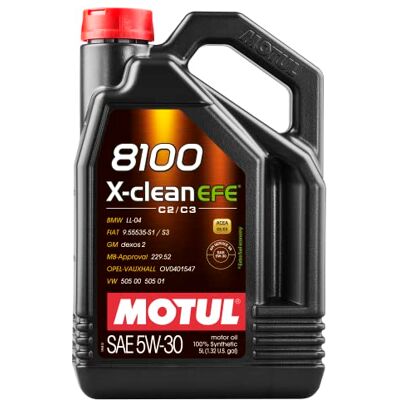 Motul 8100 X-CLEAN EFE 5W-30 5L - aceite de motor Motul 8100 X-CLEAN EFE 5W-30 5L - aceite de motor