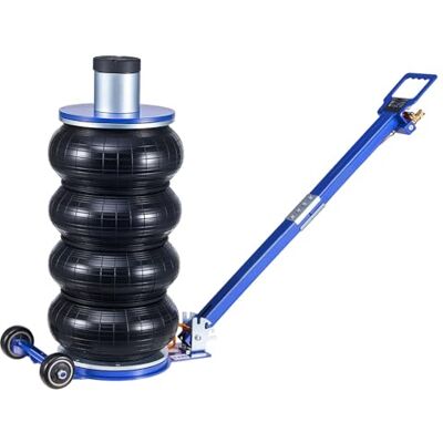 VEVOR Gato Neumático para Coches 6 T, 4 Capas con Columna Elevada, Manivela Ajustable y Almohadilla de Goma Gruesa, Elevación 170 a 583 mm, para Coches, SUV y Camionetas, 1220 x 325 x 170–583 mm VEVOR Gato Neumático para Coches 6 T, 4 Capas con Columna Elevada, Manivela Ajustable y Almohadilla de Goma Gruesa, Elevación 170 a 583 mm, para Coches, SUV y Camionetas, 1220 x 325 x 170–583 mm