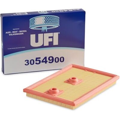 UFI Filters, Filtro de Aire , Filtro de Aire de Recambio, Apto para Coches, Apto para Modelos de Audi, Cupra, Seat, Skoda, Volkswagen UFI Filters, Filtro de Aire , Filtro de Aire de Recambio, Apto para Coches, Apto para Modelos de Audi, Cupra, Seat, Skoda, Volkswagen