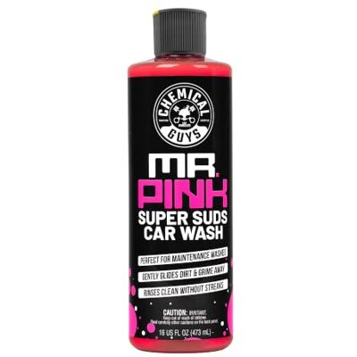 Chemical Guys Mr. Pink Limpiador de superficies Champú y jabón - Limpiador de superficies Chemical Guys Mr. Pink Limpiador de superficies Champú y jabón - Limpiador de superficies