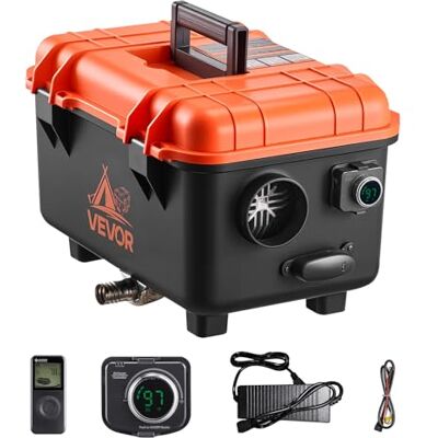 VEVOR Calentador Diésel 8 kW, Todo en Uno, Portátil, con Control Remoto y Pantalla LCD, Calentamiento Rápido y Bajo Nivel de Ruido, para Camiones, Furgonetas, Autocaravanas, Caravanas y Garajes VEVOR Calentador Diésel 8 kW, Todo en Uno, Portátil, con Control Remoto y Pantalla LCD, Calentamiento Rápido y Bajo Nivel de Ruido, para Camiones, Furgonetas, Autocaravanas, Caravanas y Garajes