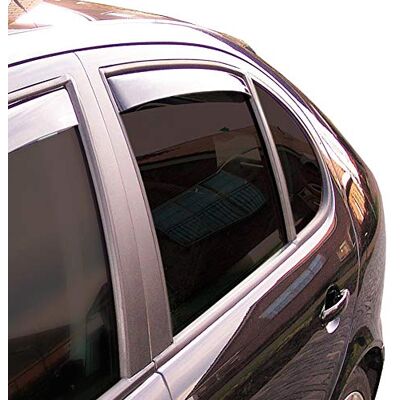 Deflectores de Ventana Oscuros Masterwind - Mazda CX-5 KE 5 Puertas - Protección contra viento y lluvia Deflectores de Ventana Oscuros Masterwind - Mazda CX-5 KE 5 Puertas - Protección contra viento y lluvia