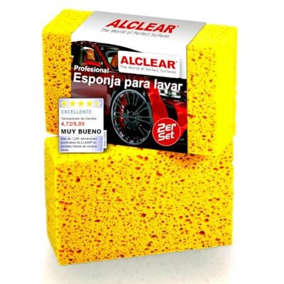 ALCLEAR 6080WS Juego de Esponjas de Limpieza para Auto - Cuidado Completo ALCLEAR 6080WS Juego de Esponjas de Limpieza para Auto - Cuidado Completo
