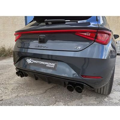 Autostyle Difusor de parachoques trasero para Seat Leon IV Autostyle Difusor de parachoques trasero para Seat Leon IV