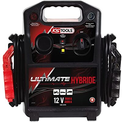 KS Tools Booster Hybride 1800 A - Arrancador de coche KS Tools Booster Hybride 1800 A - Arrancador de coche