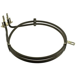 Paxanpax Elemento de ventilador para horno Beko FBU70; Lamona LAM4400; Brandt, Homark, DeDietrich, White Westinghouse, Proline EF7000-2000W Paxanpax Elemento de ventilador para horno Beko FBU70; Lamona LAM4400; Brandt, Homark, DeDietrich, White Westinghouse, Proline EF7000-2000W