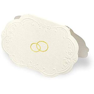 Etiquetas de regalo ovaladas Ivory de Club Green con Doble Anillo Etiquetas de regalo ovaladas Ivory de Club Green con Doble Anillo