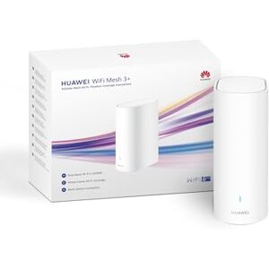 Huawei WiFi Mesh 3+ Router Wi-Fi 6 AX3000 Banda Doble,Wi-Fi para Todo Hogar,250+ Conexiones de Dispositivos,Itinerancia sin Problemas,Penetración en Pared,Control Parental,42 Meses de Garantía,Blanco Huawei WiFi Mesh 3+ Router Wi-Fi 6 AX3000 Banda Doble,Wi-Fi para Todo Hogar,250+ Conexiones de Dispositivos,Itinerancia sin Problemas,Penetración en Pared,Control Parental,42 Meses de Garantía,Blanco