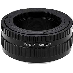Adaptador de lente M42 Fotodiox - Enfoque macro para Fuji X Adaptador de lente M42 Fotodiox - Enfoque macro para Fuji X