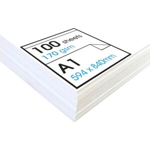ArtWay Studio - Papel de cartucho sin ácido - Hojas sueltas - 170gsm - A1 - Papel de dibujo ArtWay Studio - Papel de cartucho sin ácido - Hojas sueltas - 170gsm - A1 - Papel de dibujo
