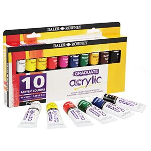 Daler Rowney Graduate Set Colores Acrílicos Selection 10x38 ml Daler Rowney Graduate Set Colores Acrílicos Selection 10x38 ml