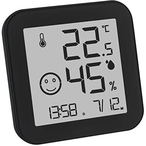 TFA -Dostmann Termohigrómetro Digital con Zona de Confort y Pantalla de Tinta Negra y Blanca TFA -Dostmann Termohigrómetro Digital con Zona de Confort y Pantalla de Tinta Negra y Blanca