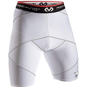 McDavid Compresión CROS Short, Unisex Adulto, Blanco, L McDavid Compresión CROS Short, Unisex Adulto, Blanco, L