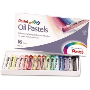 Pentel Pasteles del aceite estándar paquete de 16 Pentel Pasteles del aceite estándar paquete de 16