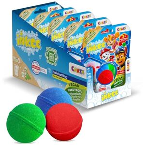 INKEE Paw Patrol bombas de baño para niños 15 bolas de baño en 3 colores con aceite de jojoba y aroma de cereza 3x50g INKEE Paw Patrol bombas de baño para niños 15 bolas de baño en 3 colores con aceite de jojoba y aroma de cereza 3x50g