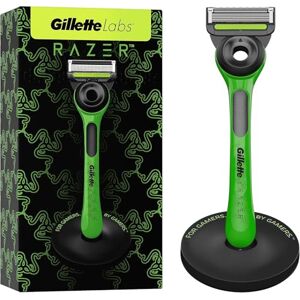 Gillette Labs Razer Maquinilla exfoliante de edición limitada para hombre, 1 mango, 1 cuchilla, con base magnética prémium Gillette Labs Razer Maquinilla exfoliante de edición limitada para hombre, 1 mango, 1 cuchilla, con base magnética prémium