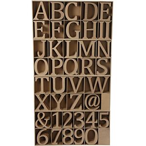 Creativ Letras, números y letreros de madera, 13 cm, MDF, incluyendo pantalla de madera gratuita, 160asstd Creativ Letras, números y letreros de madera, 13 cm, MDF, incluyendo pantalla de madera gratuita, 160asstd