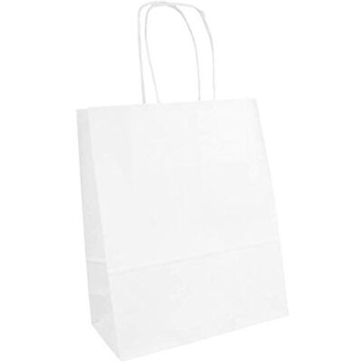 Garcia de Pou García de Pou Bolsas Sos Con Asas 80 G/M2 18+8X21,5 Cm Blanco Celulosa (pack de 250) Garcia de Pou García de Pou Bolsas Sos Con Asas 80 G/M2 18+8X21,5 Cm Blanco Celulosa (pack de 250)