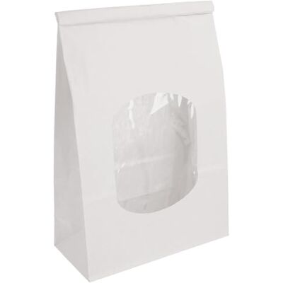 Garcia de Pou García de Pou 50 Unidades Bolsas Sos Autocierre Con Ventana 2,6 L 60 G/M2 + 25µ Opp 15,5+7X24,2 Cm Blanco Celulosa Garcia de Pou García de Pou 50 Unidades Bolsas Sos Autocierre Con Ventana 2,6 L 60 G/M2 + 25µ Opp 15,5+7X24,2 Cm Blanco Celulosa