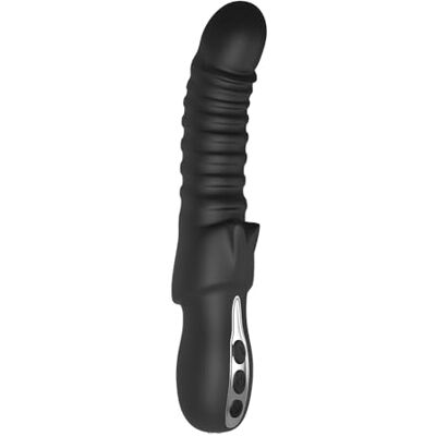 DREAM TOYS Midnight Magic Typhon Vibradore Black 23 cm DREAM TOYS Midnight Magic Typhon Vibradore Black 23 cm