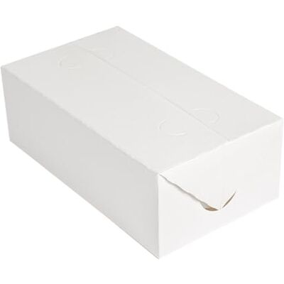 Garcia de Pou García de Pou 50 Unidades Cajas Comida Para Llevar 'Thepack' 2 L 250 G/M2 13X23X8 Cm Blanco Cartón Ondulado Nano-Micro Garcia de Pou García de Pou 50 Unidades Cajas Comida Para Llevar 'Thepack' 2 L 250 G/M2 13X23X8 Cm Blanco Cartón Ondulado Nano-Micro