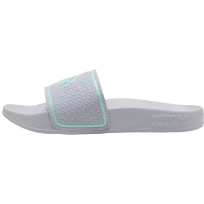 PUMA Leadcat 2.0 PS Slide Sandal, plata vibrante, gelatina menta, 10 UK Niño, Vibrante gelatina plateada y menta, 28 EU PUMA Leadcat 2.0 PS Slide Sandal, plata vibrante, gelatina menta, 10 UK Niño, Vibrante gelatina plateada y menta, 28 EU