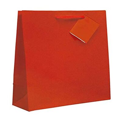 Garcia de Pou García de Pou Bolsas Boutique, Asa Cordón, 19 + 10 x 27 cm, Rojo Garcia de Pou García de Pou Bolsas Boutique, Asa Cordón, 19 + 10 x 27 cm, Rojo