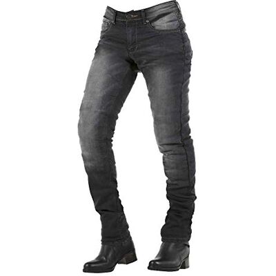 Overlap City Lady Black Washed Jeans Homologated Urban Overlap City Lady Black Washed Jeans Homologated Urban