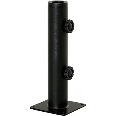 Outsunny Soporte de Parasol para Suelo de Cemento 12x12x30 cm Negro Outsunny Soporte de Parasol para Suelo de Cemento 12x12x30 cm Negro