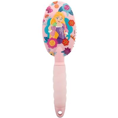 Disney – Cepillo de pelo ergonómico – desenredante – Rapunzel – Producto oficial Disney – Cepillo de pelo ergonómico – desenredante – Rapunzel – Producto oficial