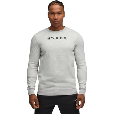 PUMA Sudadera unisex M X Hyrox Heavyweight con cuello redondo (paquete de 1) PUMA Sudadera unisex M X Hyrox Heavyweight con cuello redondo (paquete de 1)