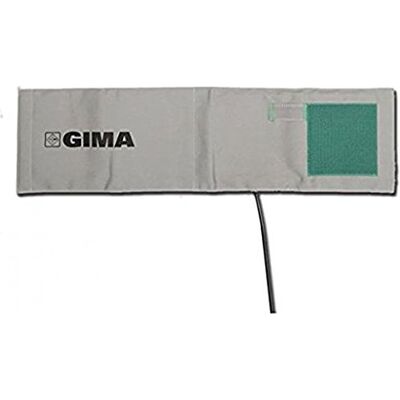 GIMA pulsera adultos + pulmón Tubo de 2, 49 x 15 cm, nailon, color azul GIMA pulsera adultos + pulmón Tubo de 2, 49 x 15 cm, nailon, color azul