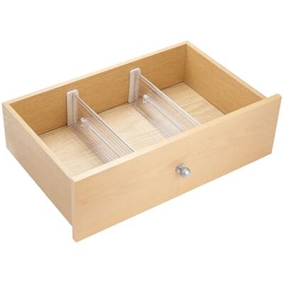 Organizador de Cajones Ajustable Linus de InterDesign - Solución de Almacenamiento de Cocina Organizador de Cajones Ajustable Linus de InterDesign - Solución de Almacenamiento de Cocina