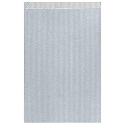Garcia de Pou García de Pou Bolsas Planas Kraft Verjurado, 19+8 x 35 cm, Plata Garcia de Pou García de Pou Bolsas Planas Kraft Verjurado, 19+8 x 35 cm, Plata