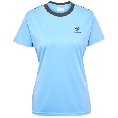 Camiseta deportiva mujer - 2XL - Poliéster - Azul Camiseta deportiva mujer - 2XL - Poliéster - Azul