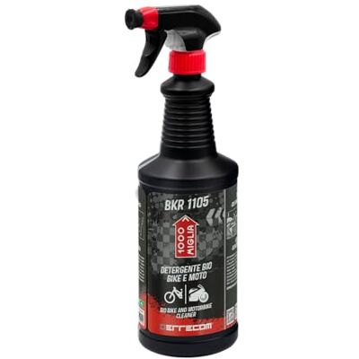 ERRECOM 1000 Miglia BKR 1105 Detergente Bicicletas y Motos BIO, Botella de 1 L en spray ERRECOM 1000 Miglia BKR 1105 Detergente Bicicletas y Motos BIO, Botella de 1 L en spray