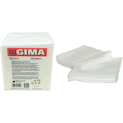 GIMA Compresa Gasa Tnt 4 Capas 7.5 x 7.5 Cm GIMA Compresa Gasa Tnt 4 Capas 7.5 x 7.5 Cm
