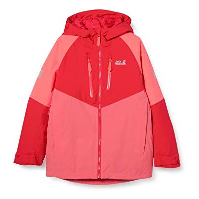 Jack Wolfskin Bebé-Niños Great Snow Veste Chaqueta, Korallenrose, 140 Jack Wolfskin Bebé-Niños Great Snow Veste Chaqueta, Korallenrose, 140