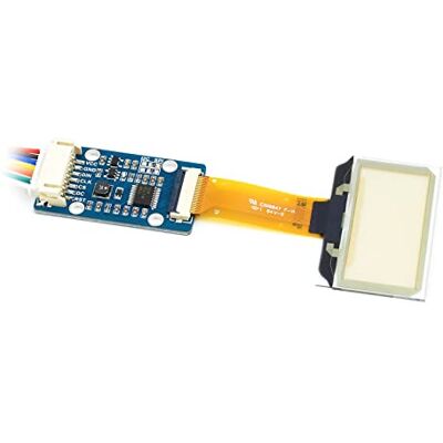 Waveshare OLED Transparente de 1.51 Pulgadas para Arduino/Raspberry Pi/STM32, 128×64 píxeles, SPI/I2C Interfaces, Color Azul Claro Display, Chip de Controlador Independiente Integrado Waveshare OLED Transparente de 1.51 Pulgadas para Arduino/Raspberry Pi/STM32, 128×64 píxeles, SPI/I2C Interfaces, Color Azul Claro Display, Chip de Controlador Independiente Integrado