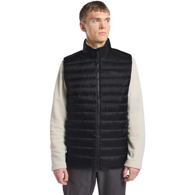 Jack Wolfskin Pilvi Down Vest, Negro, L Jack Wolfskin Pilvi Down Vest, Negro, L