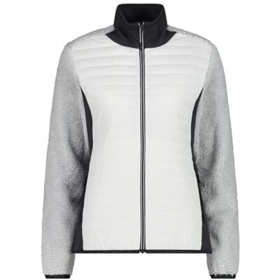 CMP Chaqueta híbrida de forro polar Highloft, aluminio, 46 CMP Chaqueta híbrida de forro polar Highloft, aluminio, 46