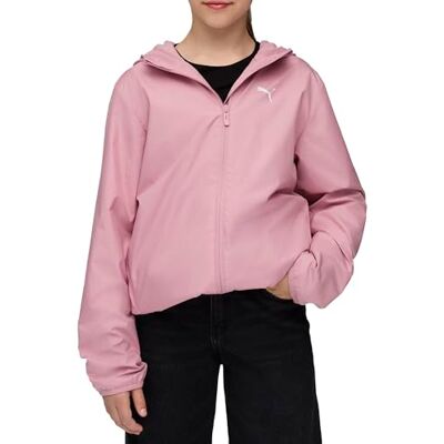 PUMA Chaqueta cortavientos unisex con forro polar para niños (paquete de 1) PUMA Chaqueta cortavientos unisex con forro polar para niños (paquete de 1)