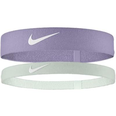 Nike Flex 2 PK Diademas para hombre Lilac Ice/Light Silver/White One Size Nike Flex 2 PK Diademas para hombre Lilac Ice/Light Silver/White One Size