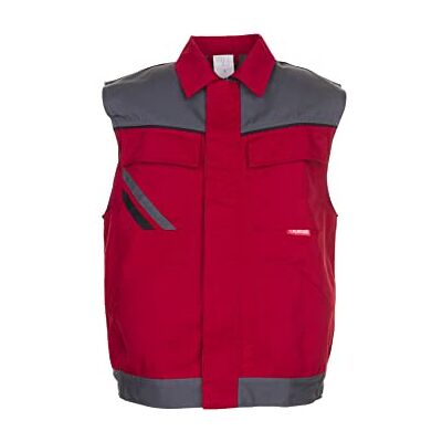 Planam 068 Chaleco highline, 4xl tamaño, de color rojo/pizarra/negro Planam 068 Chaleco highline, 4xl tamaño, de color rojo/pizarra/negro