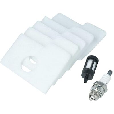 vhbw Filtro de aire filtro de combustible, bujía compatible con Stihl MS 170 vhbw Filtro de aire filtro de combustible, bujía compatible con Stihl MS 170