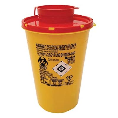 GIMA ABM Italia Spa PBS2 PBS línea Sharp recipiente, 2 L (paquete de 75) GIMA ABM Italia Spa PBS2 PBS línea Sharp recipiente, 2 L (paquete de 75)